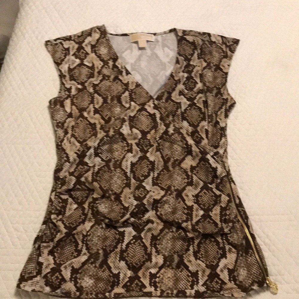 Michael Kors sleeveless blouse